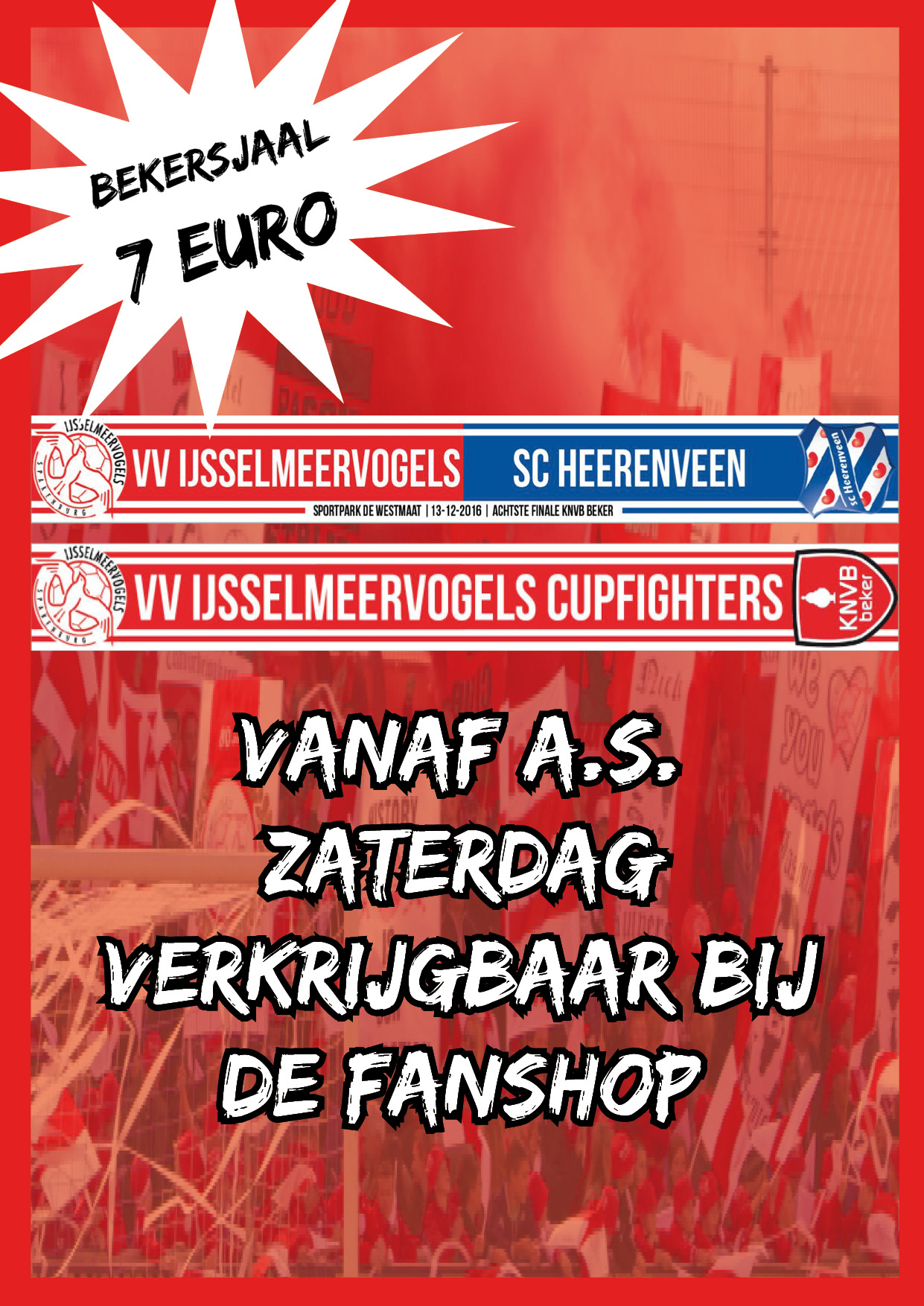 Heerenveen bekersjaal