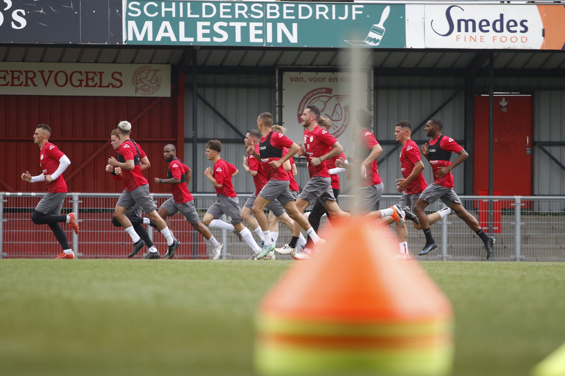 Foto eerste training 2022/23 A-selectie