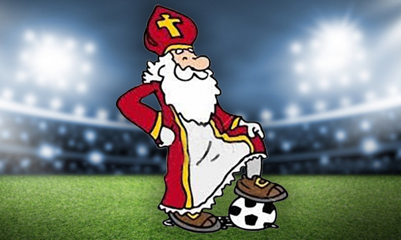 Sinterklaas voetbal