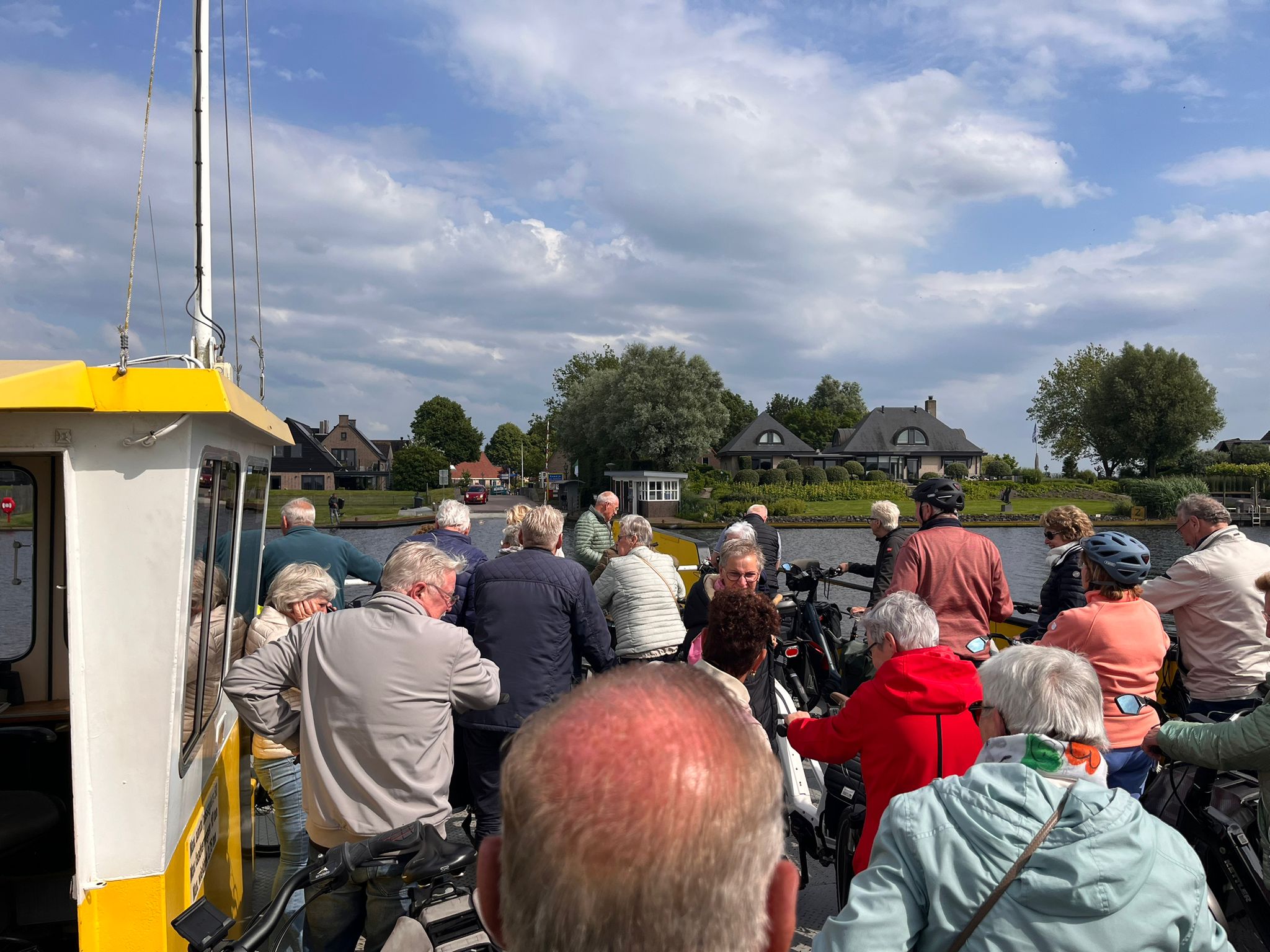 Fietstocht pont