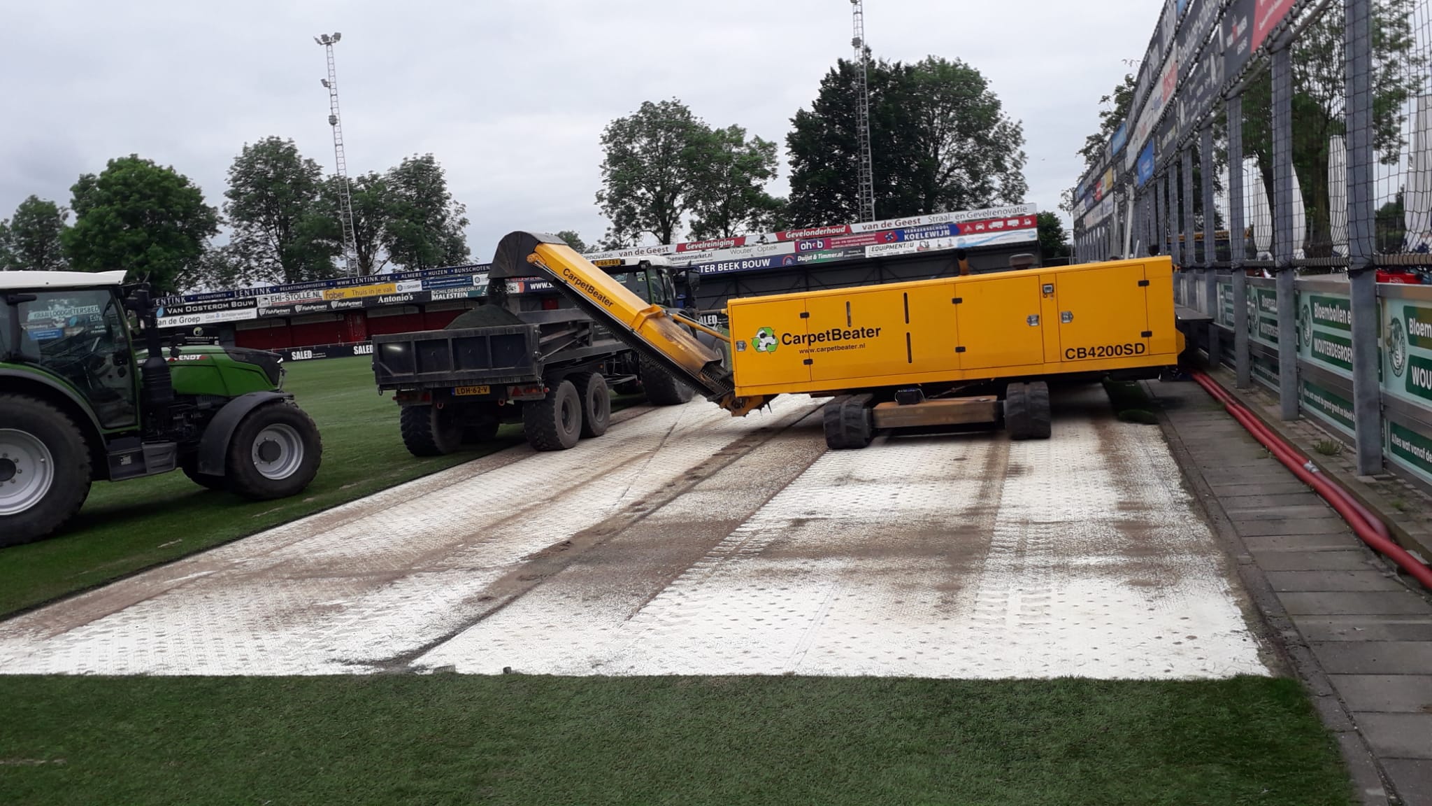 Vervanging hoofdveld