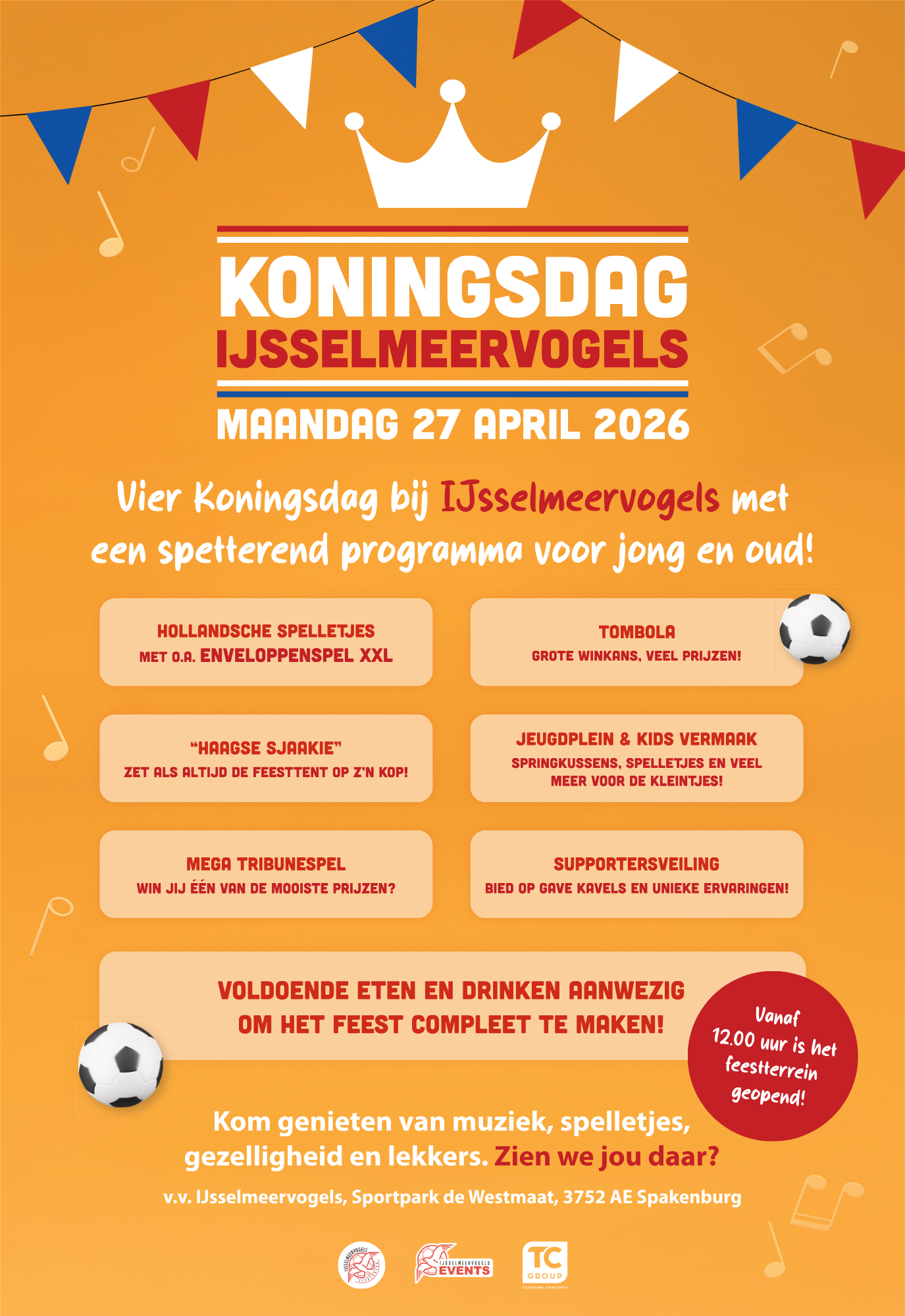 ijsselmeervogels koningsdag 2026