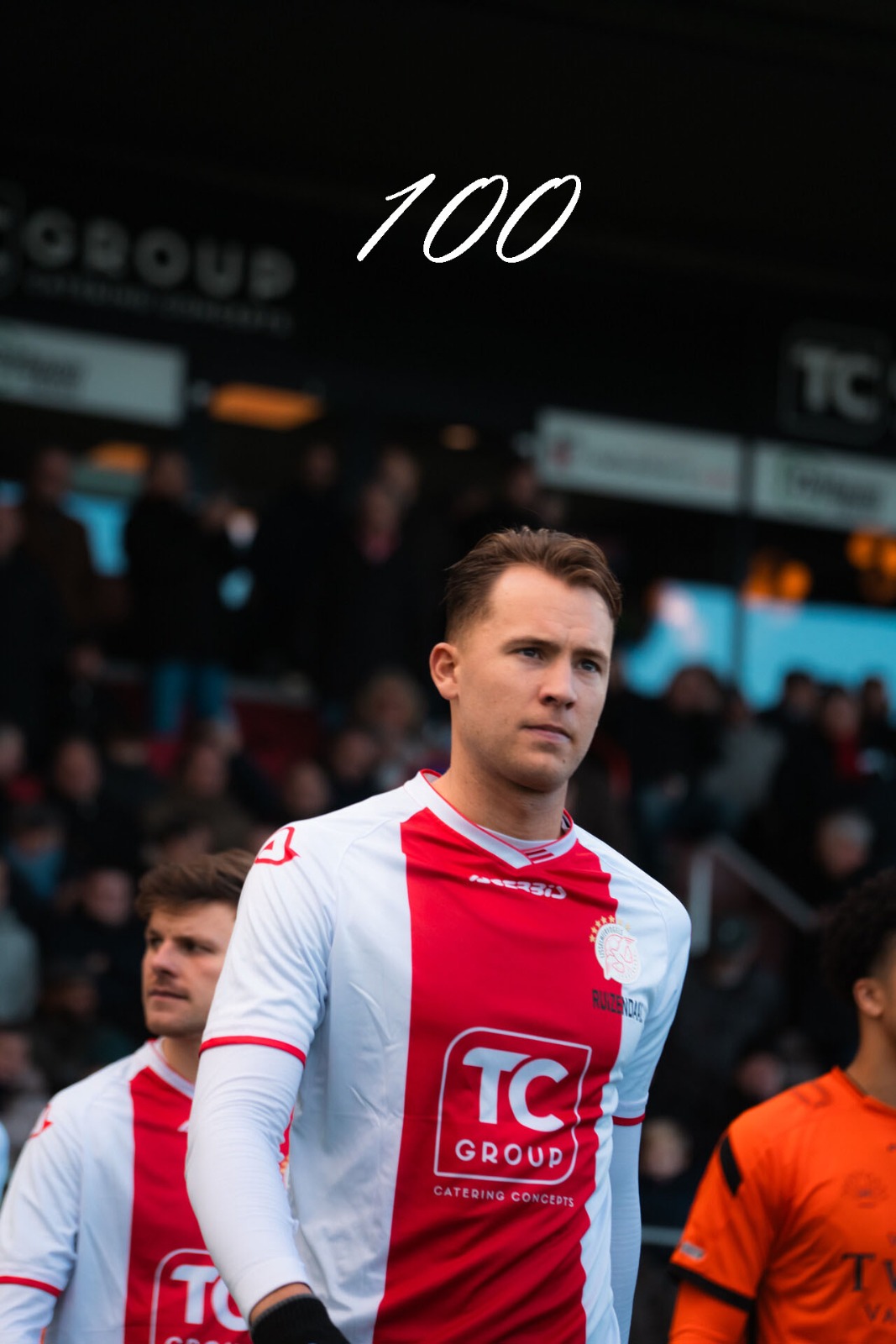 Jordy 100 opkomst veld