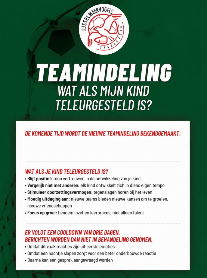 Teleurstellingen