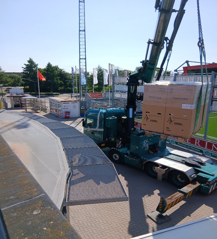 Airco delen kraan