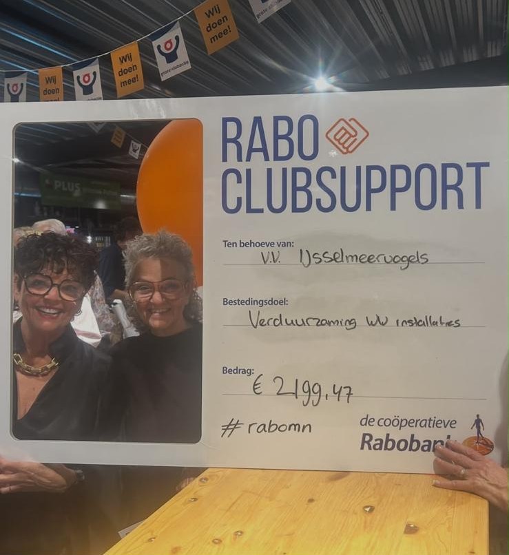 Uitslag raboclubsupport 2026 vierkant