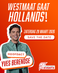 De Westmaat gaat Hollands! Save the date