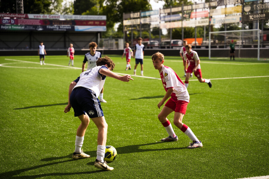 Internationale wedstrijd voor JO15-1 tegen Australisch team