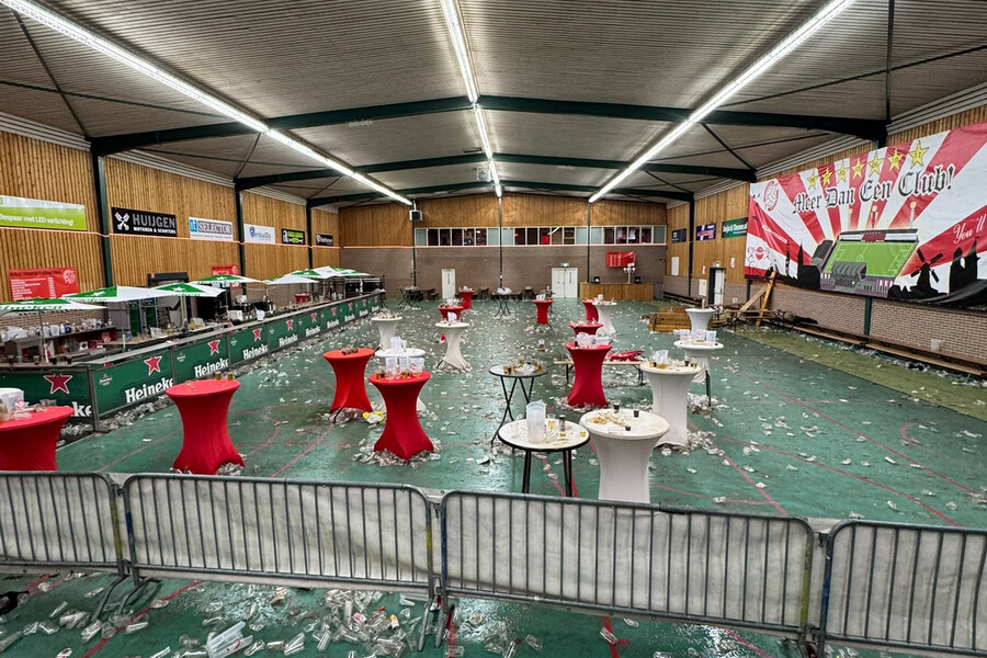 Dank aan alle vrijwilligers rondom de derby!