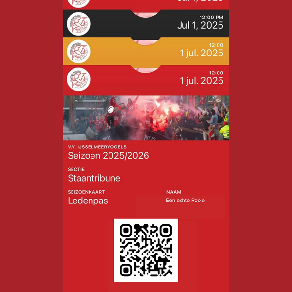 LEDEN-, TRIBUNE EN SPONSORPASSEN SEIZOEN 2026-2027