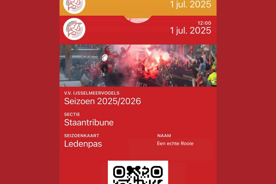 LEDEN-, TRIBUNE EN SPONSORPASSEN SEIZOEN 2026-2027