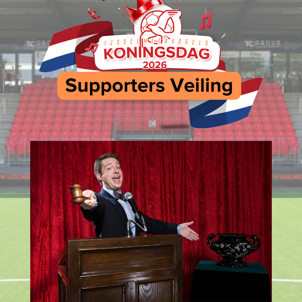 Koningsdag Supporters Veiling: Spectaculaire kavels!