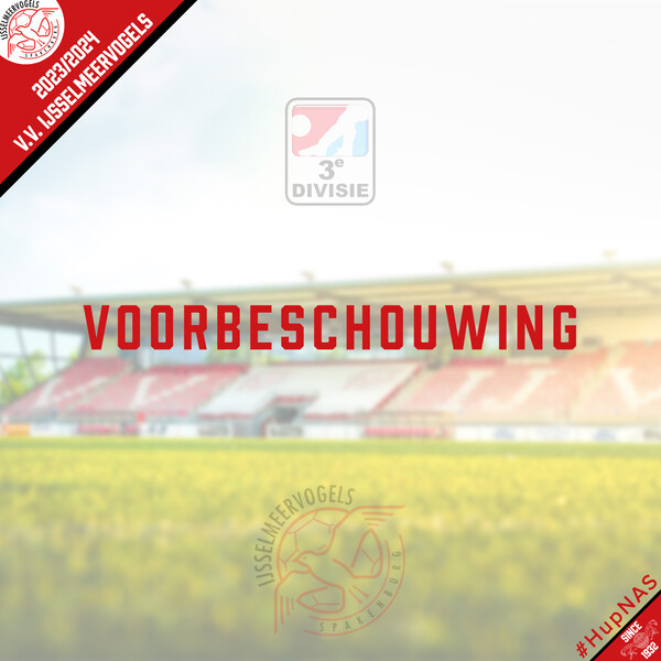Voorbeschouwing: late wedstrijd in Drenthe