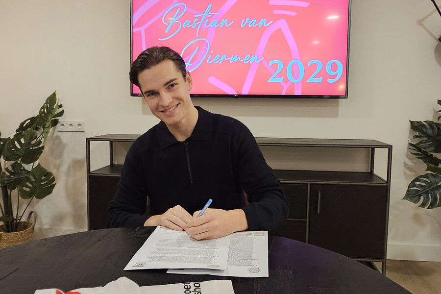 Bastian van Diermen naar A-selectie