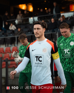 Jesse Schuurman bereikt de 100