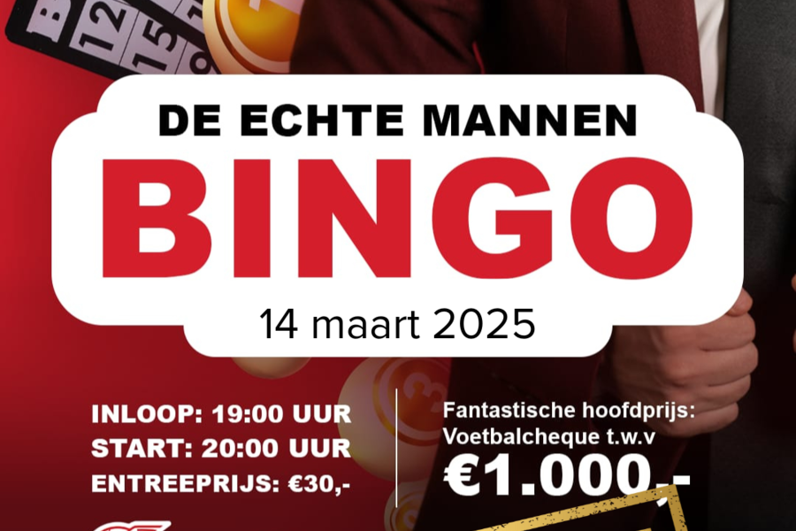 Informatie ophalen kaarten Echte Mannen Bingo