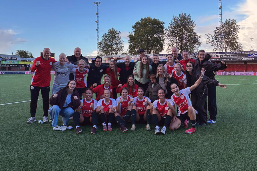 Vrouwen 1 bereikt kwartfinale na verdiende zege op FC Delta Sports '95