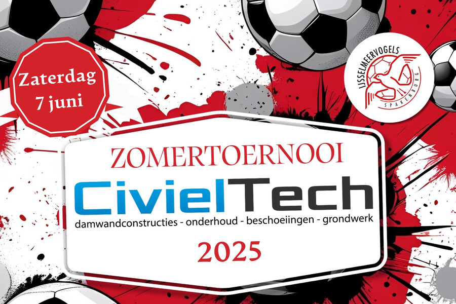 CivielTech Zomertoernooi op zaterdag 7 juni