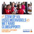 Rabo ClubSupport 2025: stem op ons!