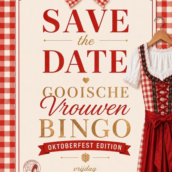 Save the Date: Gooische Vrouwen Bingo op 9 oktober!