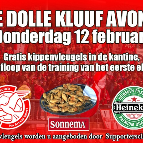 Donderdag Dolle Kluuf Avond!