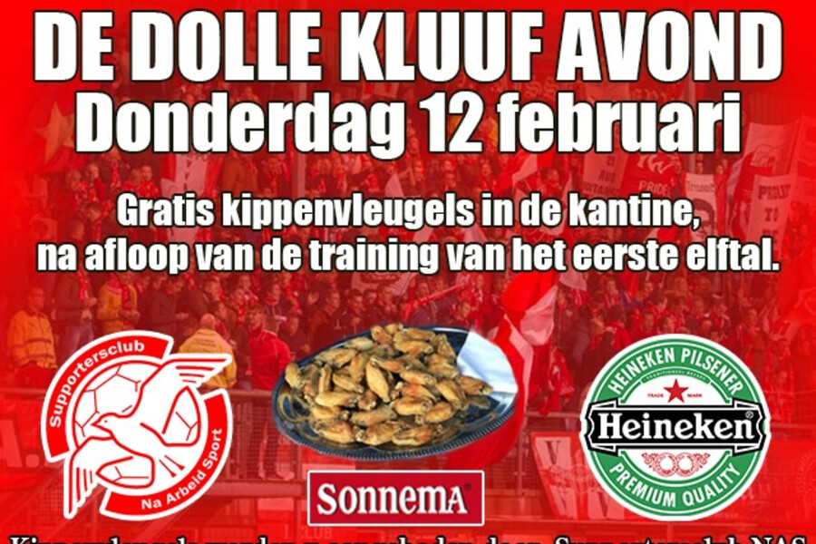 Donderdag Dolle Kluuf Avond!