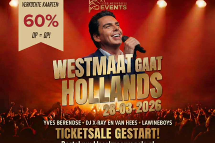 Westmaat gaat Hollands: De verkoop gaat hard!