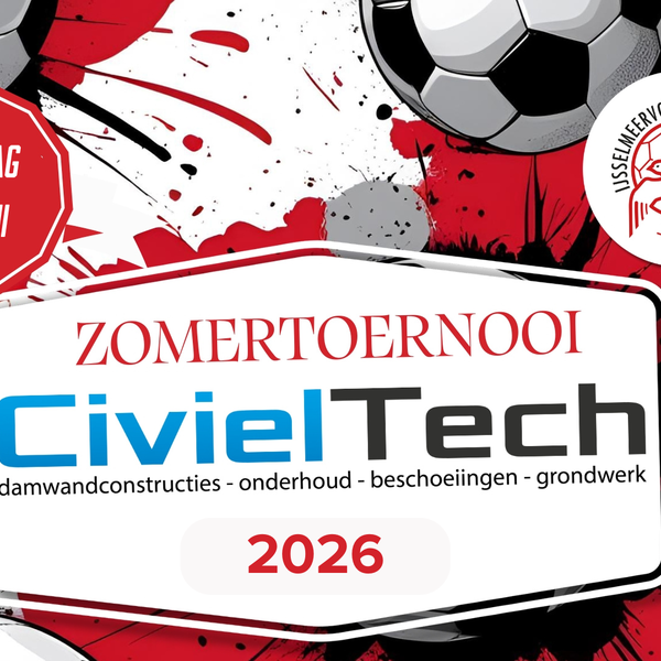 Inschrijving CivielTech zomertoernooi 2026 geopend
