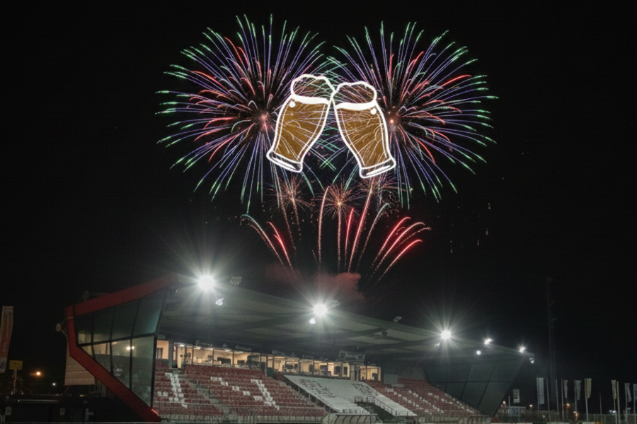 Nieuwjaarsborrel en ontknoping ZalmaKtie