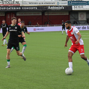 Thuis oefenen tegen Hercules