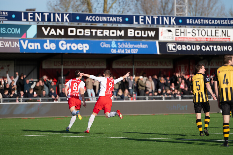 IJsselmeervogels en Rijnsburgse Boys delen punten in aantrekkelijk duel