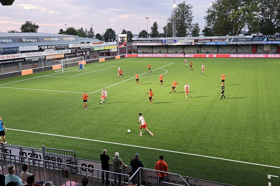 IJsselmeervogels vriendschappelijk ten onder tegen Sparta Nijkerk