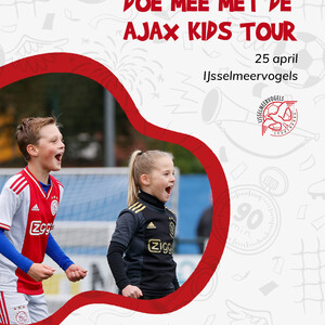 De Ajax Kids Tour komt naar IJsselmeervogels!