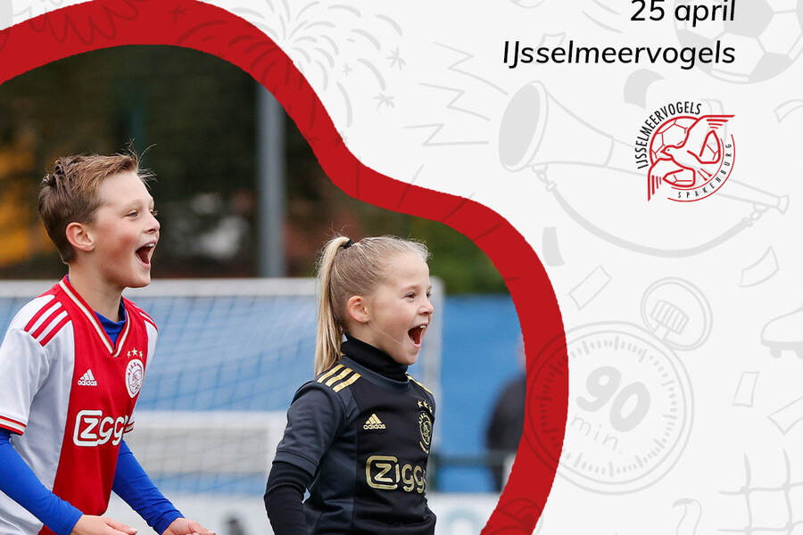De Ajax Kids Tour komt naar IJsselmeervogels!