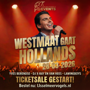 Ticketsale gestart: Westmaat gaat Hollands!