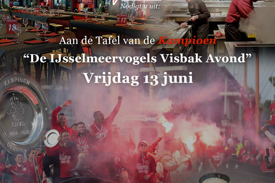 De IJsselmeervogels Visbakavond