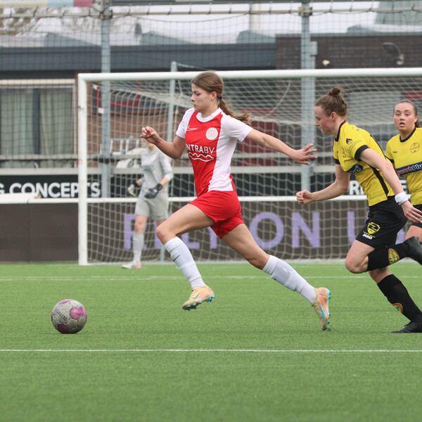 Vrouwen 1 knokt zich naar punt in hard duel met Purmerend