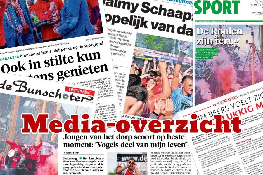 Overzicht: Hoe beleefden de media het Rooie kampioenschap?