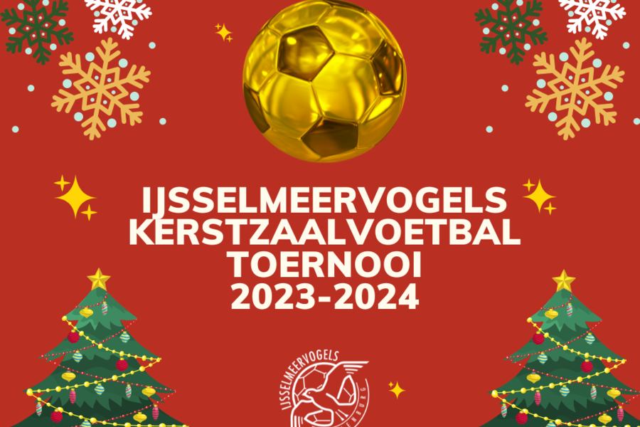 Inschrijven laatste teams Kerstzaalvoetbaltoernooi