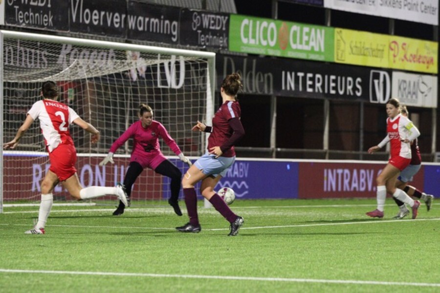 Vrouwen 1 zet overwinningsreeks voort