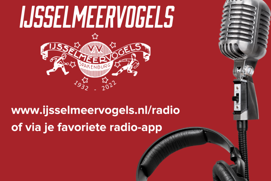 Radio IJsselmeervogels live bij USV Hercules