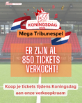 Koningsdag Mega Tribunespel 2026!
