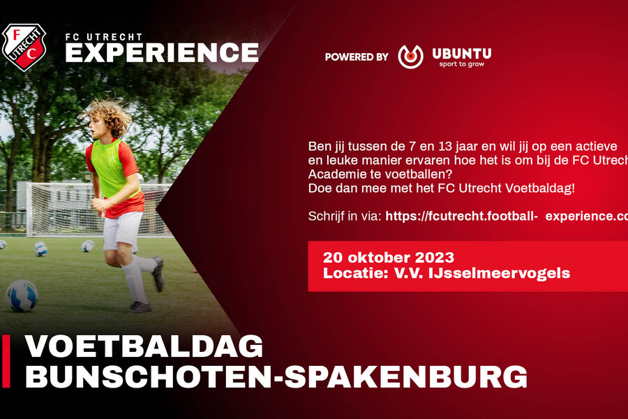 FC Utrecht Voetbaldag
