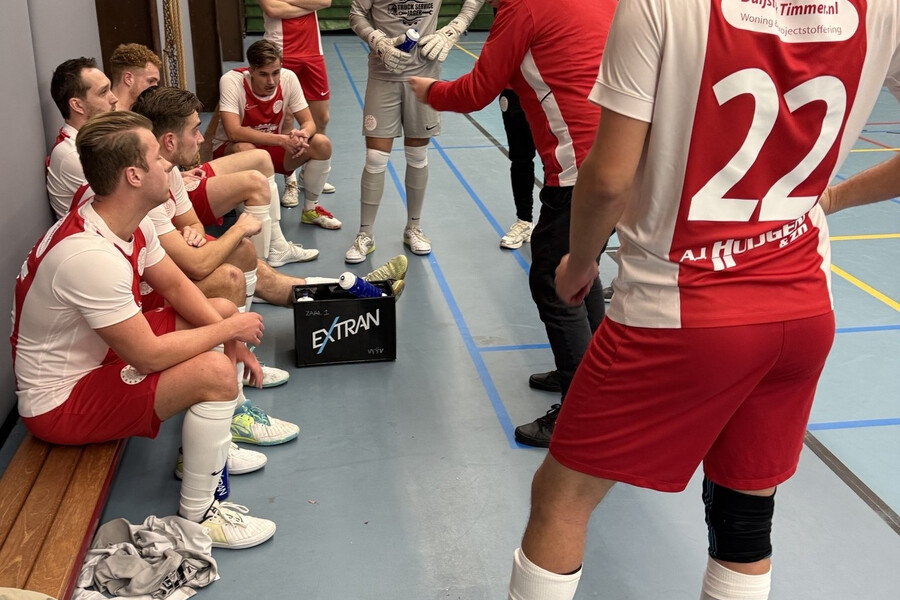Futsal 1 verliest laatste wedstrijd voor de winterstop