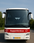 Supportersbus naar Katwijk