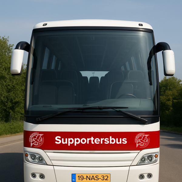 Supportersbussen naar ACV