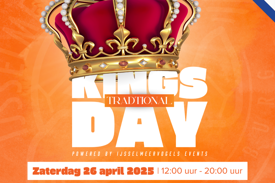 Vier Koningsdag 2025 bij IJsselmeervogels!