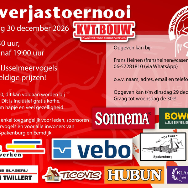 Klaverjastoernooi 2026