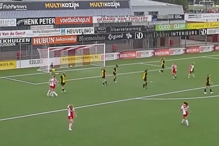 Vrouwen 1 geeft resultaat in slotfase uit handen