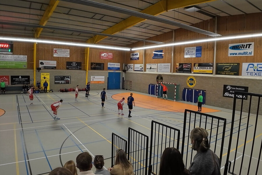Futsal 1 boekt zege op JVC en grijpt play-offticket voor promotie